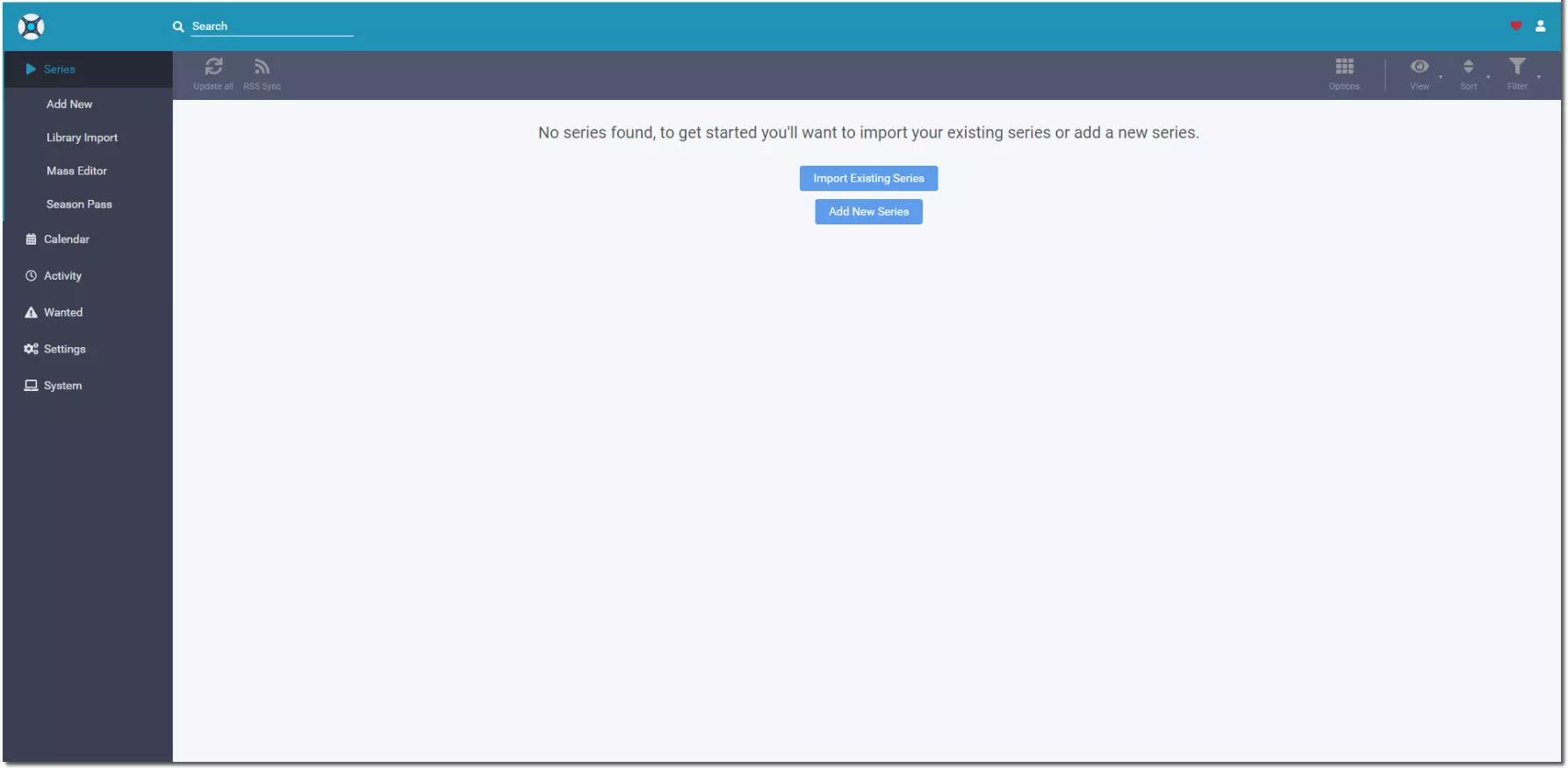 Sonarr Login